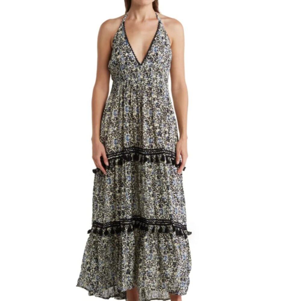 Rent the Runway Area Stars Maia Halter Neck Dress NWT Size Medium